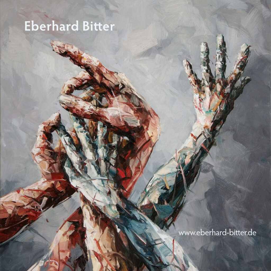 An-Fassen, 2017, Ölfarbe auf Leinwand, 135 x 120 cm